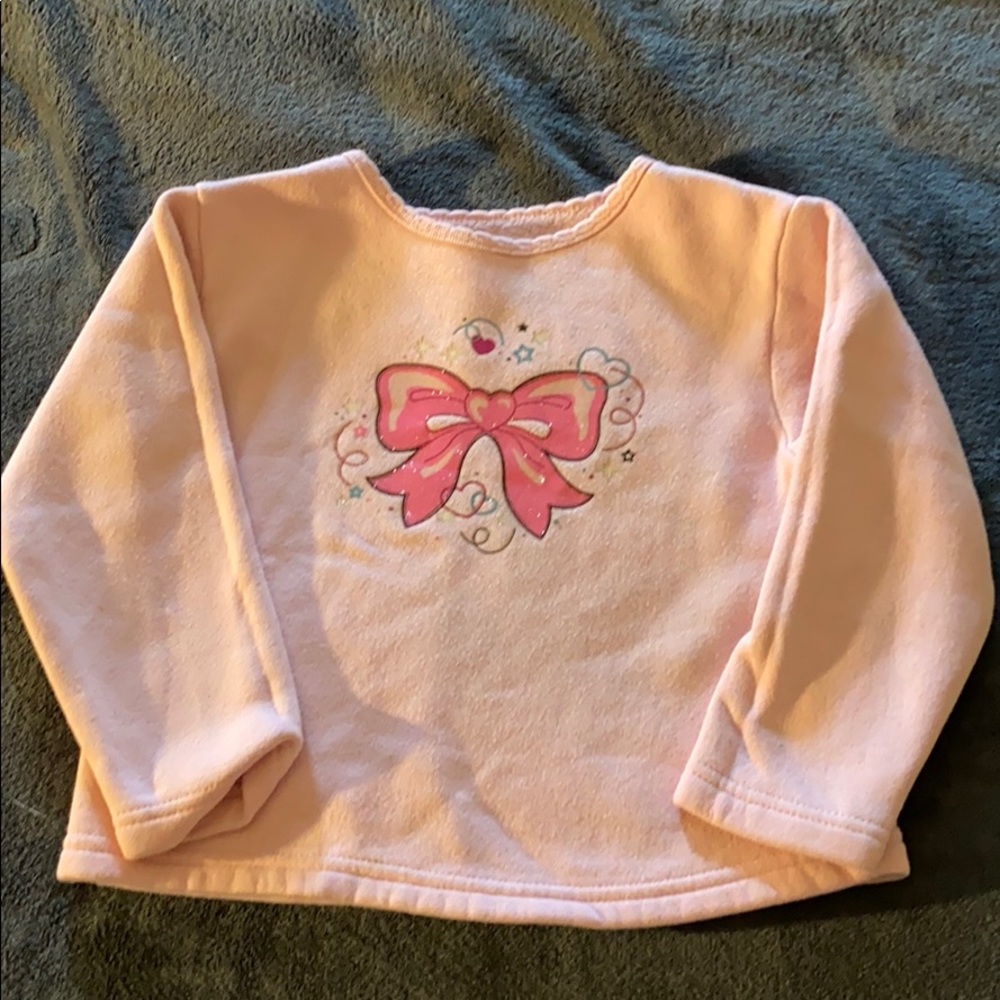 Girls Pink Sweatshirt